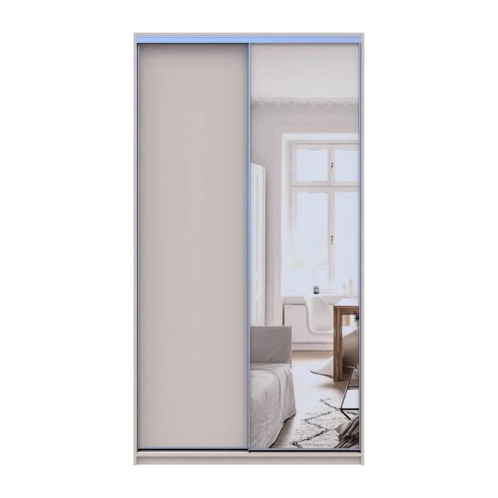 Шкаф-купе Doros Сити Лайт 1 ДСП/1 зеркало 120х45х225 см Кашемир (80736338)