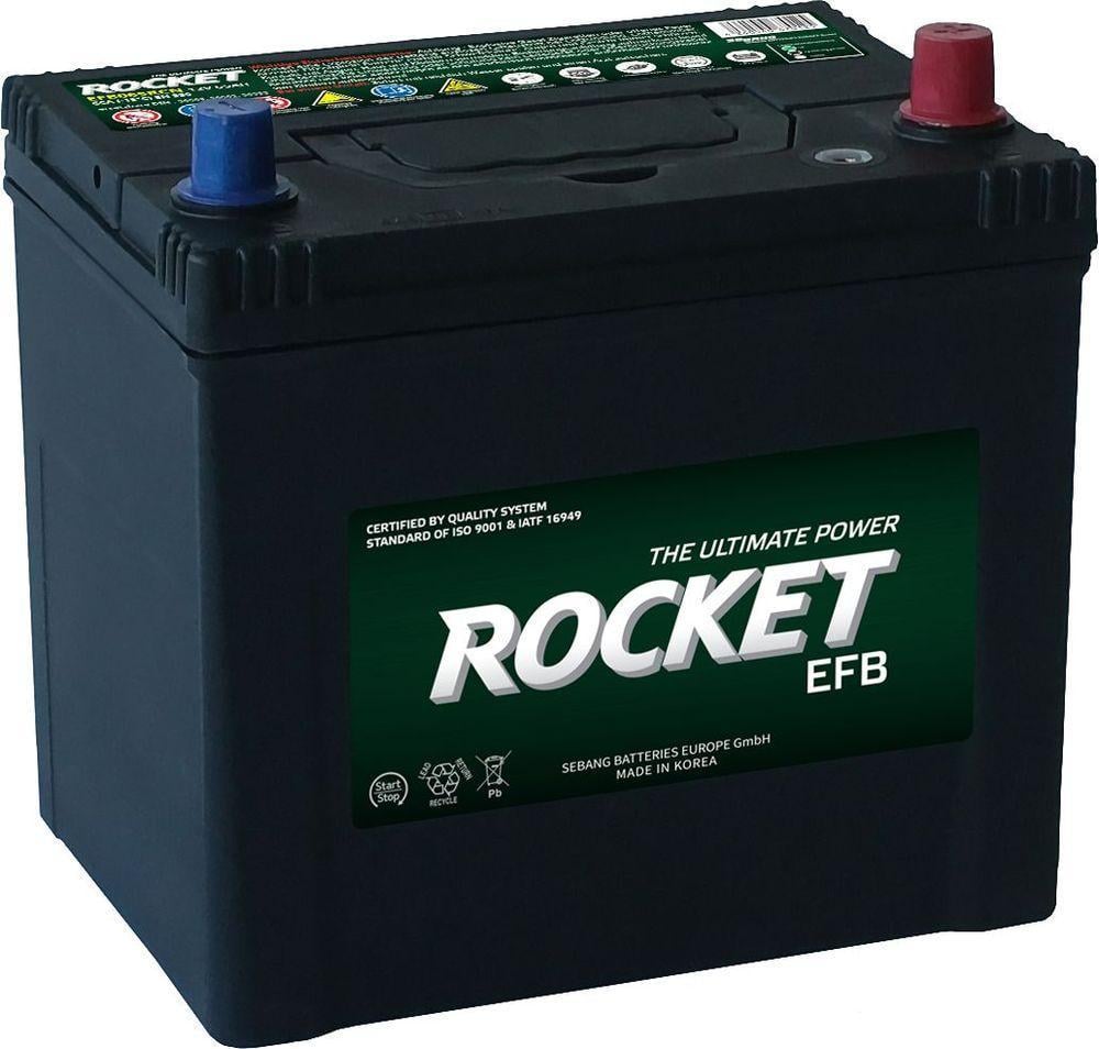 Автомобильный аккумулятор Rocket EFB 6СТ-65Ah АзЭ ASIA 550A CCA EFB Q85L (101299)