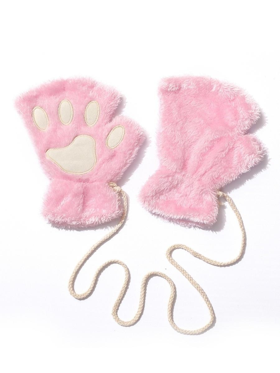 Перчатки Jamboo Лапки плюшевые S Розовый (J400681) - фото 6 Перчатки Jamboo Лапки плюшевые S Розовый (J400681) - фото 6