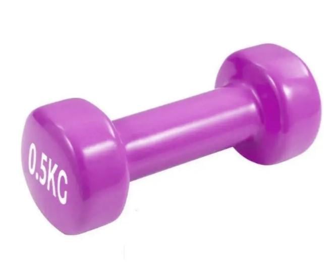 Гантель виниловая PowerPlay Achilles 4125 0,5 кг 1 шт. Розовый (PP_4125_0.5kg) Гантель виниловая PowerPlay Achilles 4125 0,5 кг 1 шт. Розовый (PP_4125_0.5kg)
