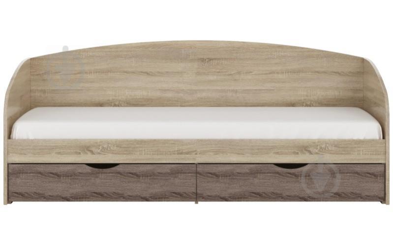 Кровать односпальная  Эверест Комфорт  сонома + трюфель  (EVR-2097)