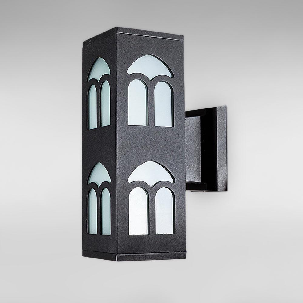 Светильник настенный уличный Light House LS-18905-WL-2 BK Черный
