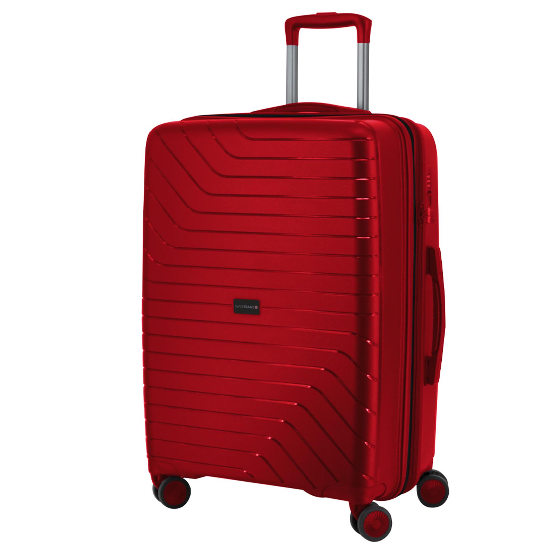 Чемодан большой Swissbrand Eden Polypropylene L Red (SWB_LHEDE201L) - фото 1 Чемодан большой Swissbrand Eden Polypropylene L Red (SWB_LHEDE201L) - фото 1