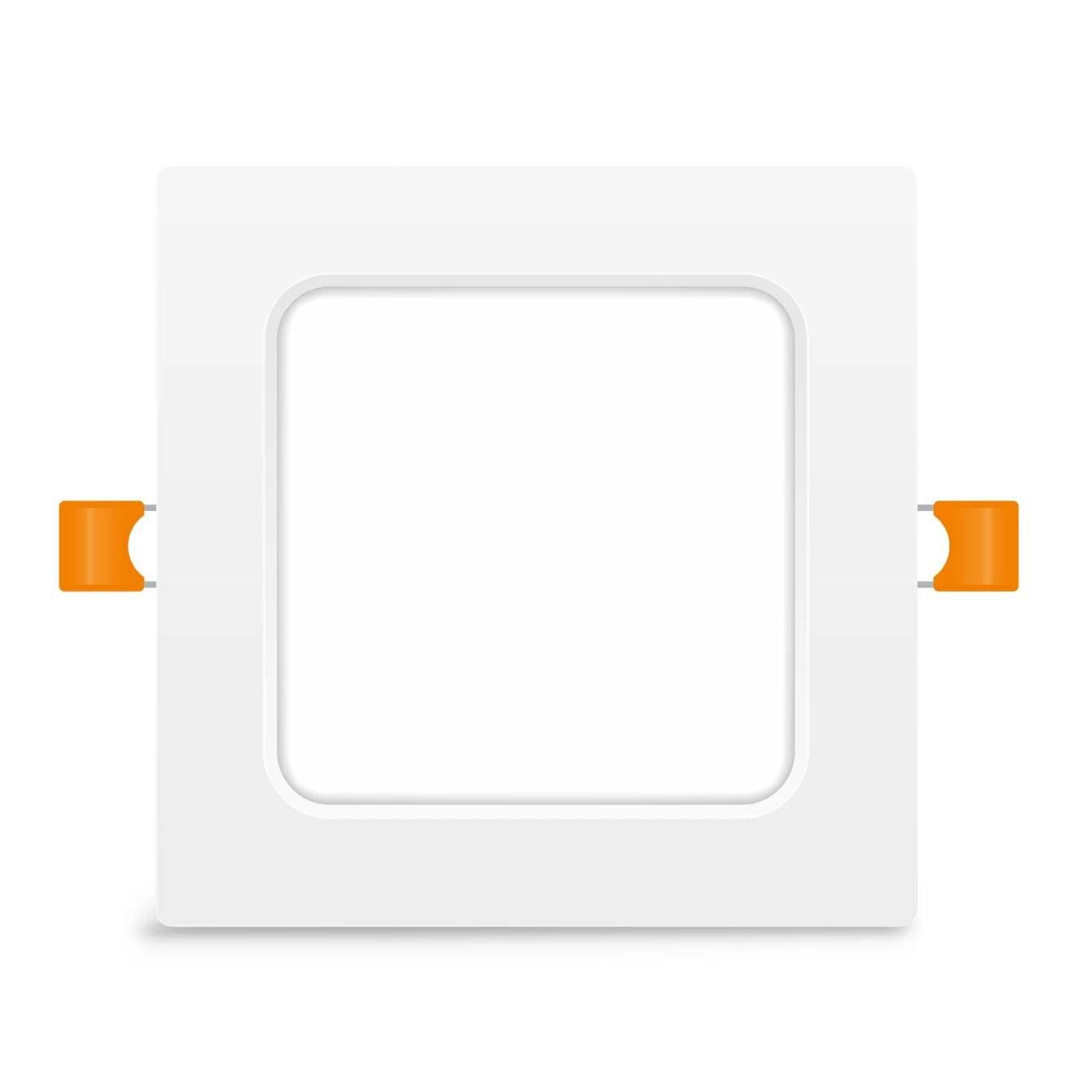 LED-світильник вбудований Videx Back квадрат 9W 5000K (28687686)