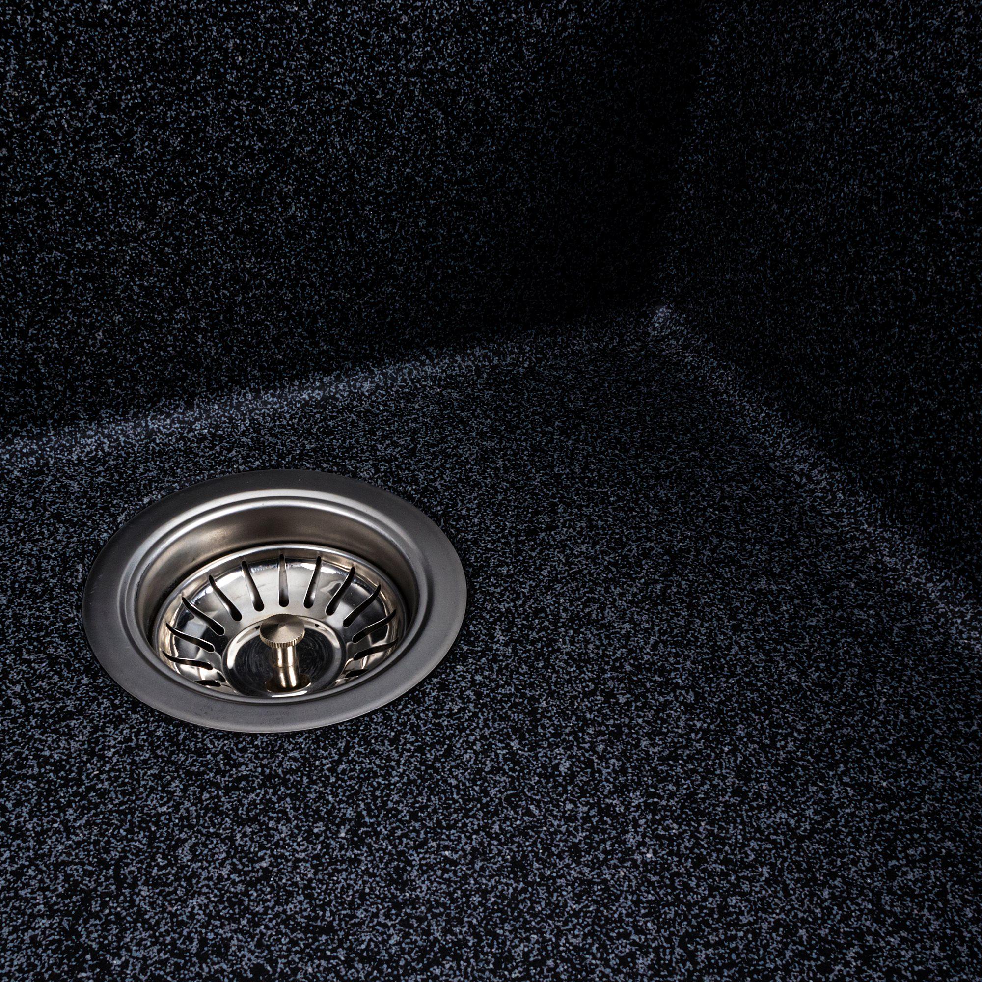 Мийка для кухні гранітна Platinum 4040 RUBA матовий Графітовий - фото 5 Мийка для кухні гранітна Platinum 4040 RUBA матовий Графітовий - фото 5