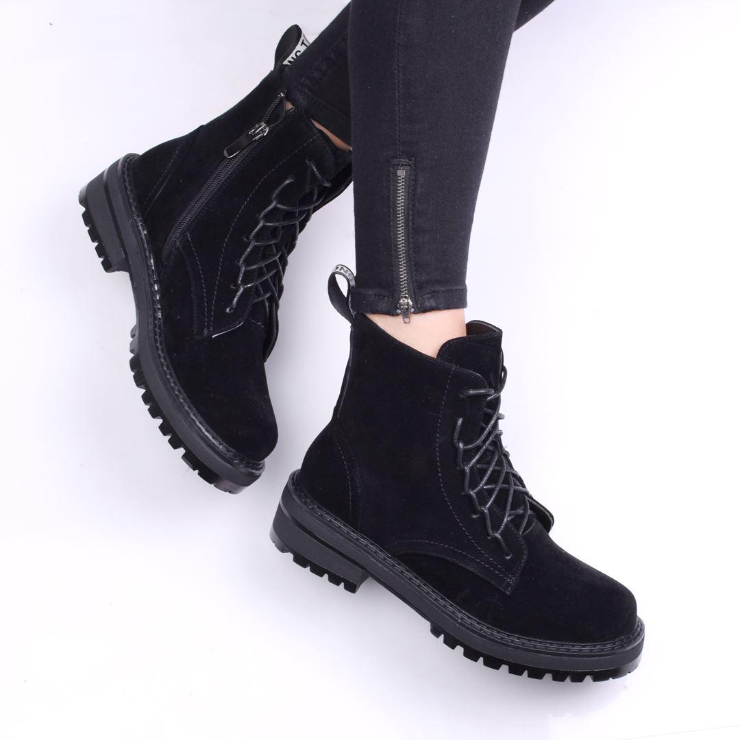 Ботинки женские на шнуровке 333936 р. 36 23,5 см