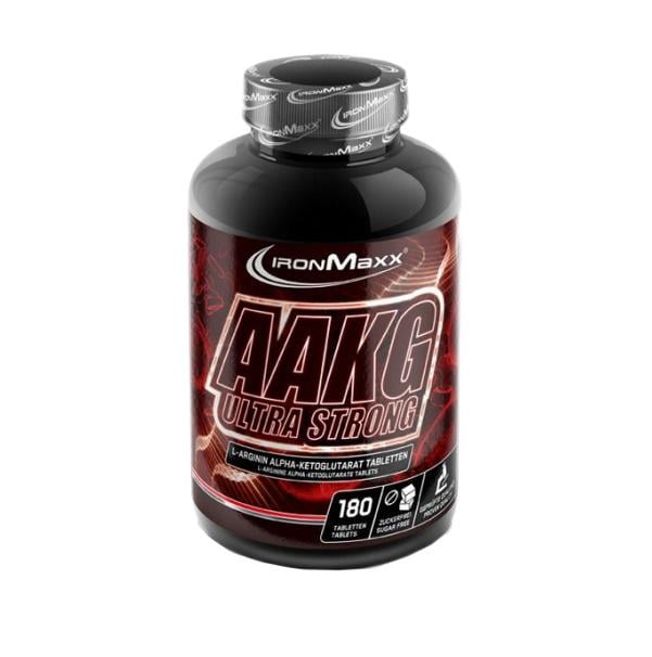 Аргінін для спорту IronMaxx AAKG Ultra Strong 180 Tabs