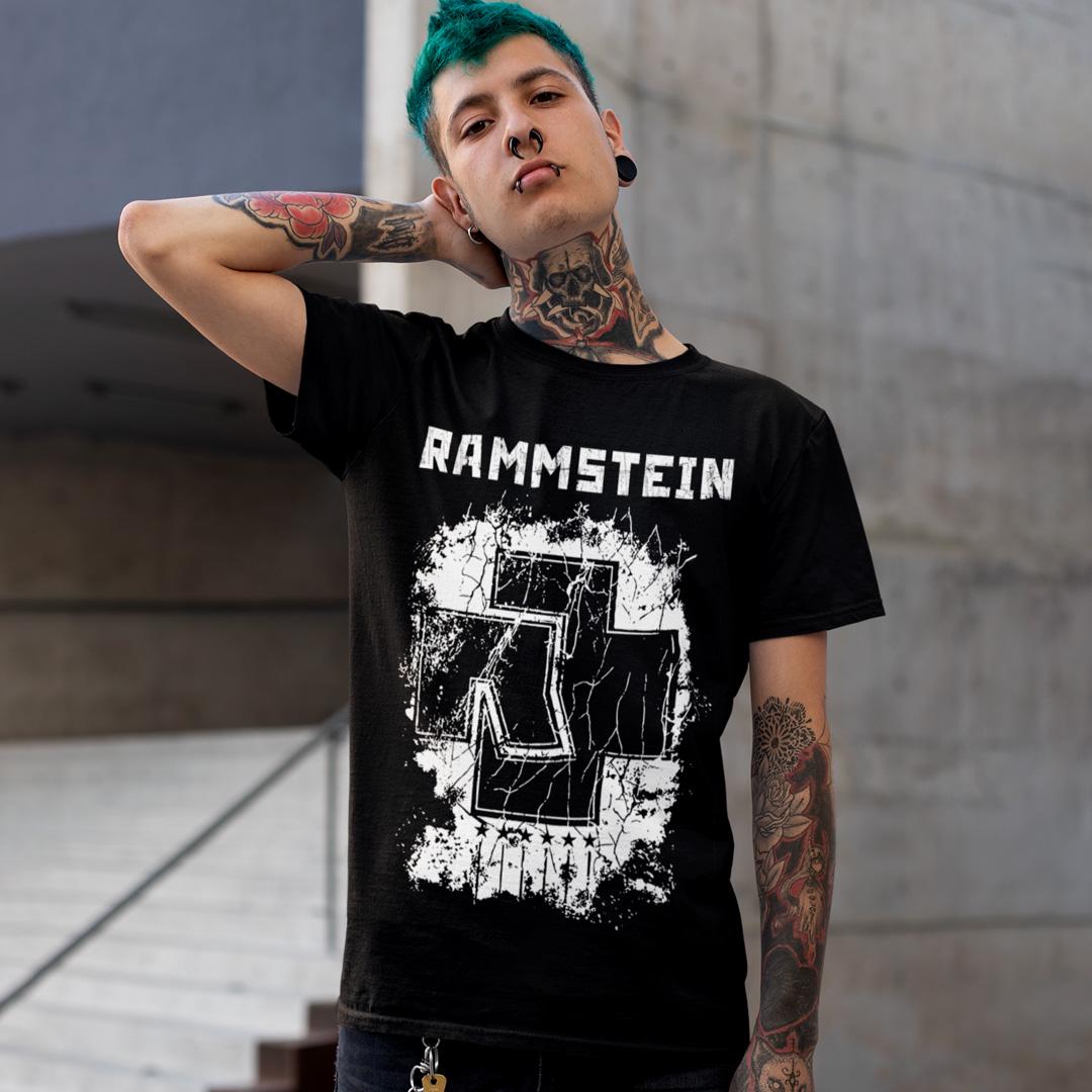 Футболка унисекс Rammstein Sechs Herzen Die Brennen 3XL Черный (0000013272)