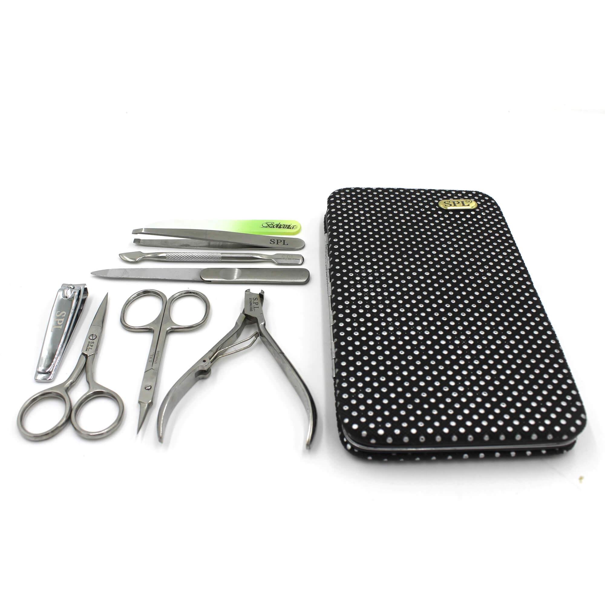 Манікюрний набір SPL Срібло Хуго (77901BU)