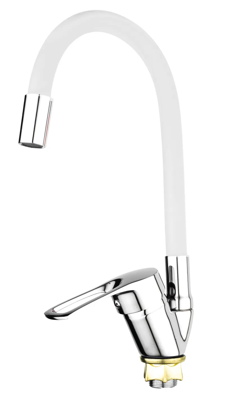 Смеситель для кухни MIXXUS FANY 011 Nut MI6289 без подвода Reflector White (2696539637)