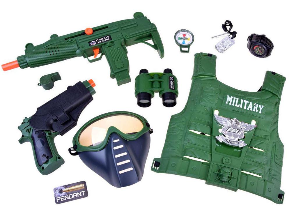 Военный набор детский с автоматом (M 013 A)