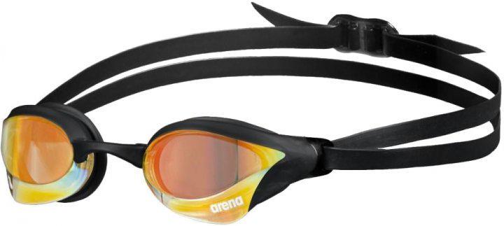 Очки для плавания Arena COBRA CORE SWIPE MIRROR Желтый/Медный/Черный (Уни OSFM 003251-350)