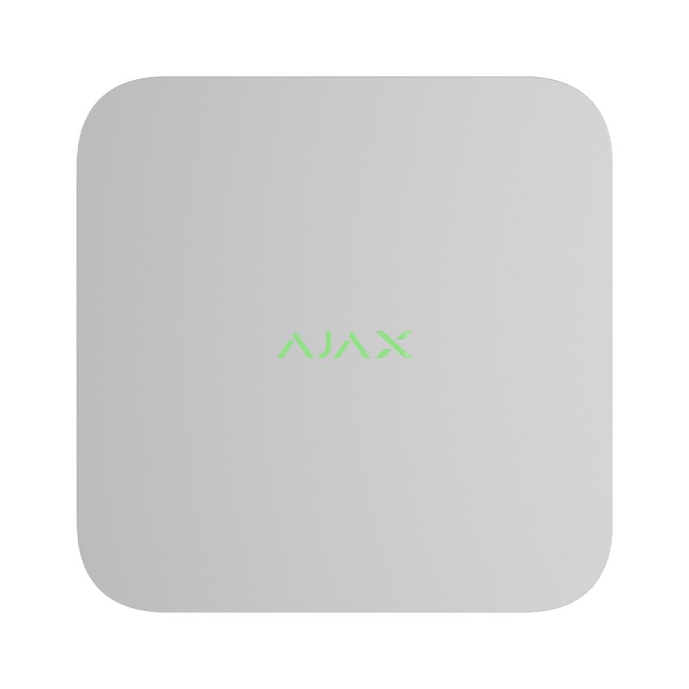 Відеореєстратор мережевий Ajax NVR DC на 16 каналів White (33028686)