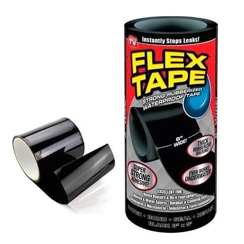 Лента клейкая изоляционная FLEX TAPE водонепроницаемая 20 см (5516)