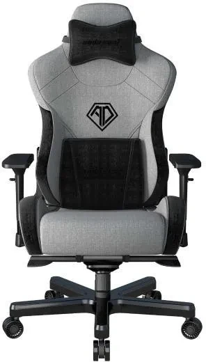 Компьютерное кресло геймерское Anda Seat T-Pro 2 XL тканевое Серый (170240089)