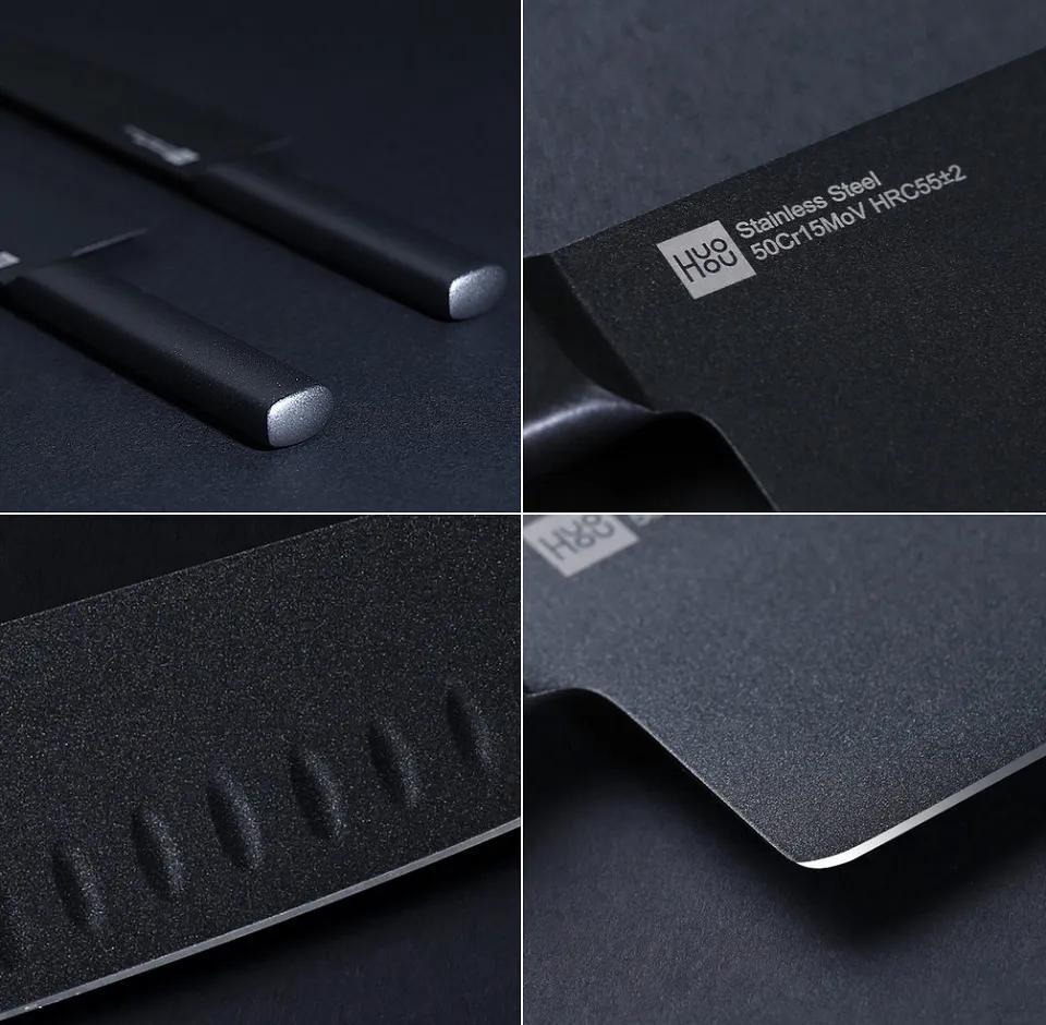 Набор ножей HuoHou Set of Knives with Stand 5в1 (HU0076) - фото 6