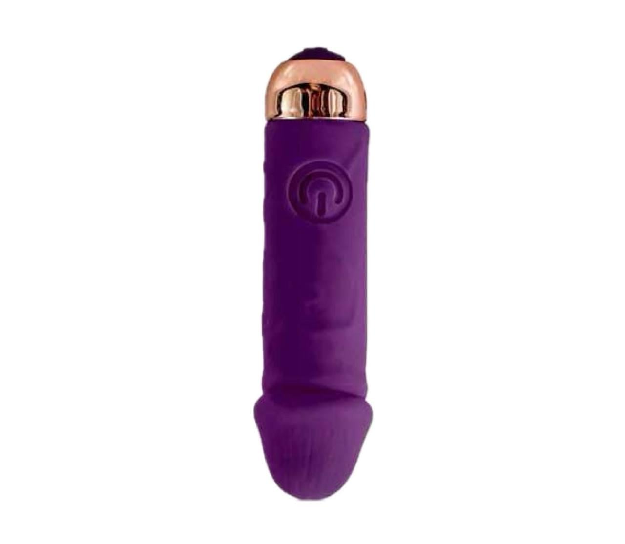 Смарт мини-вибратор для клитора Love Spouse USB Фиолетовый