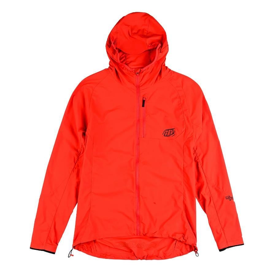Куртка-ветровка Troy Lee Designs DRIFT WINDBREAKER MONO FIRE ORANGE L Оранжевый (32402961)