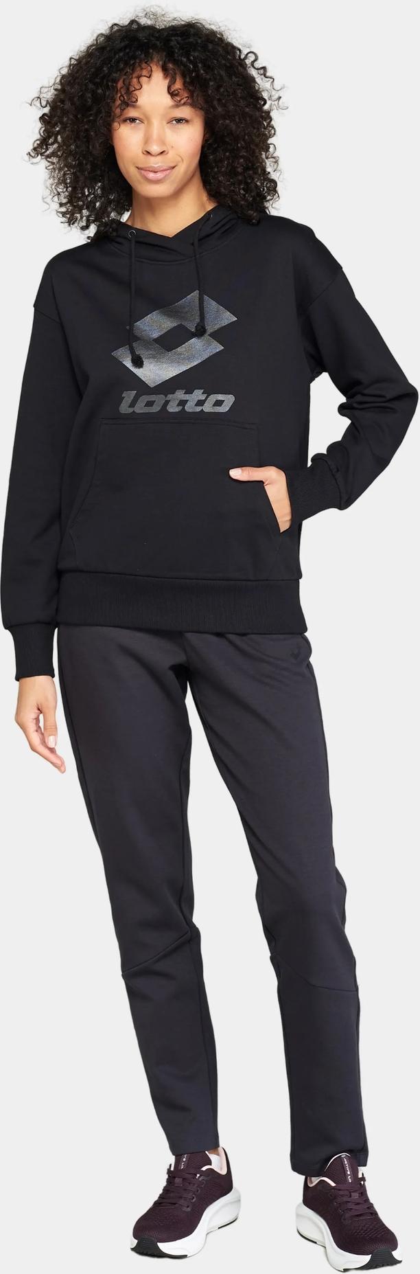 Худі жіноче Lotto SMART W IV SWEAT HD 218233/1CL S Чорний - фото 3 Худі жіноче Lotto SMART W IV SWEAT HD 218233/1CL S Чорний - фото 3