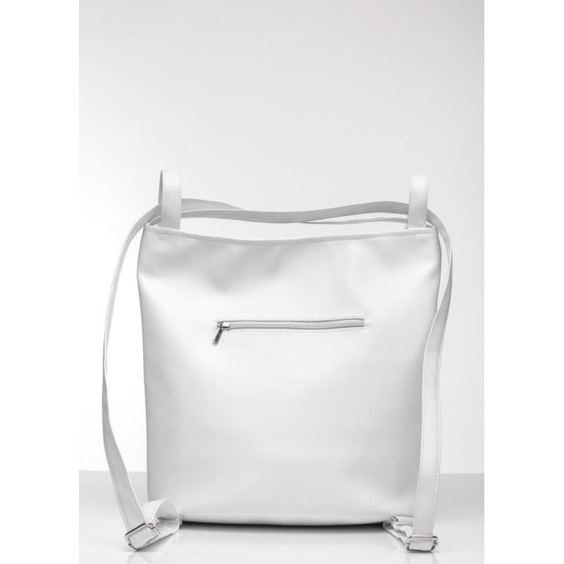 Рюкзак женский Sambag Asti XKH 37x36x14 см Белый - фото 3