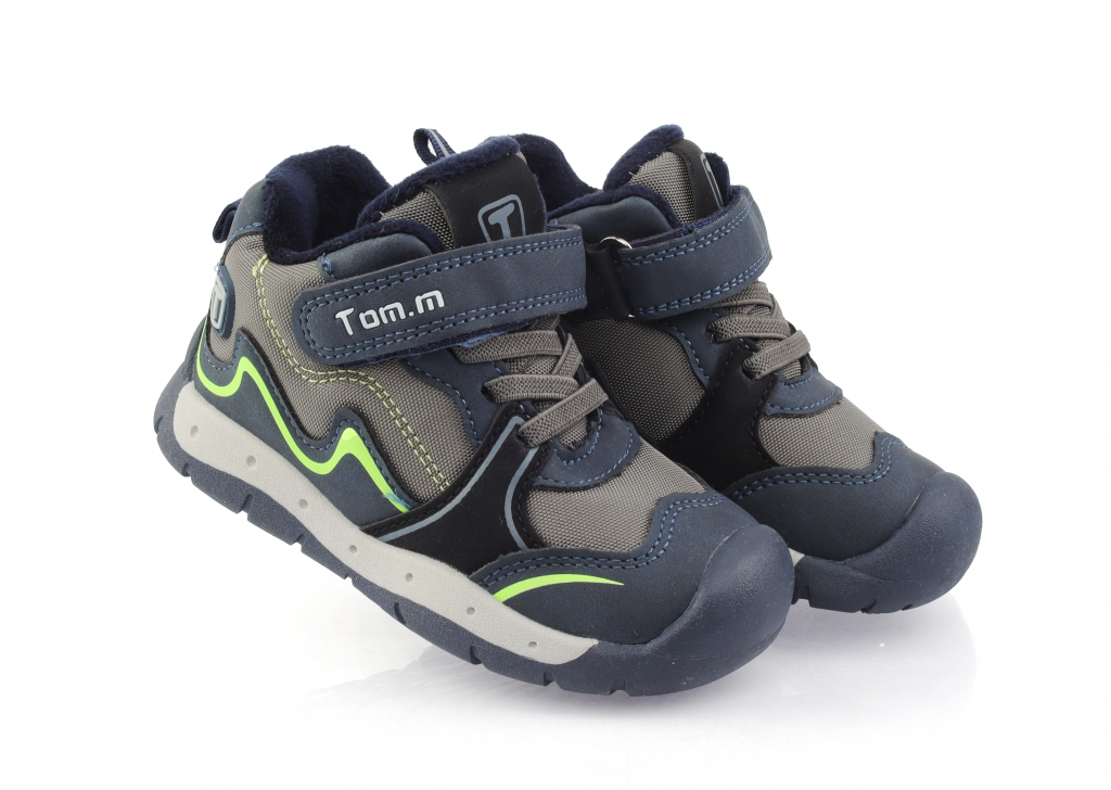 Осенние ботинки для мальчиков 51097 эко кожа р. 24 Синий