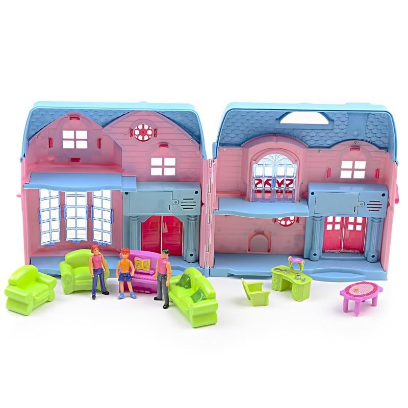 Игровой набор Кукольный домик с фигурками (IM443)