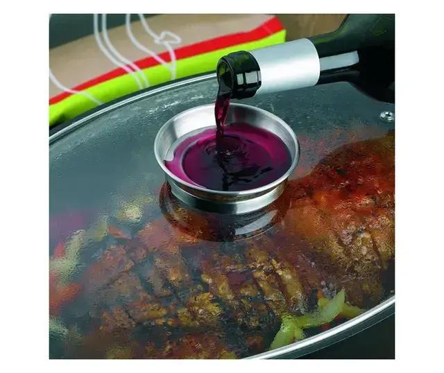 Жаровня-каструля Royalty Line з арома кришкою/мармурове покриття для духовки і плити (01142) - фото 7