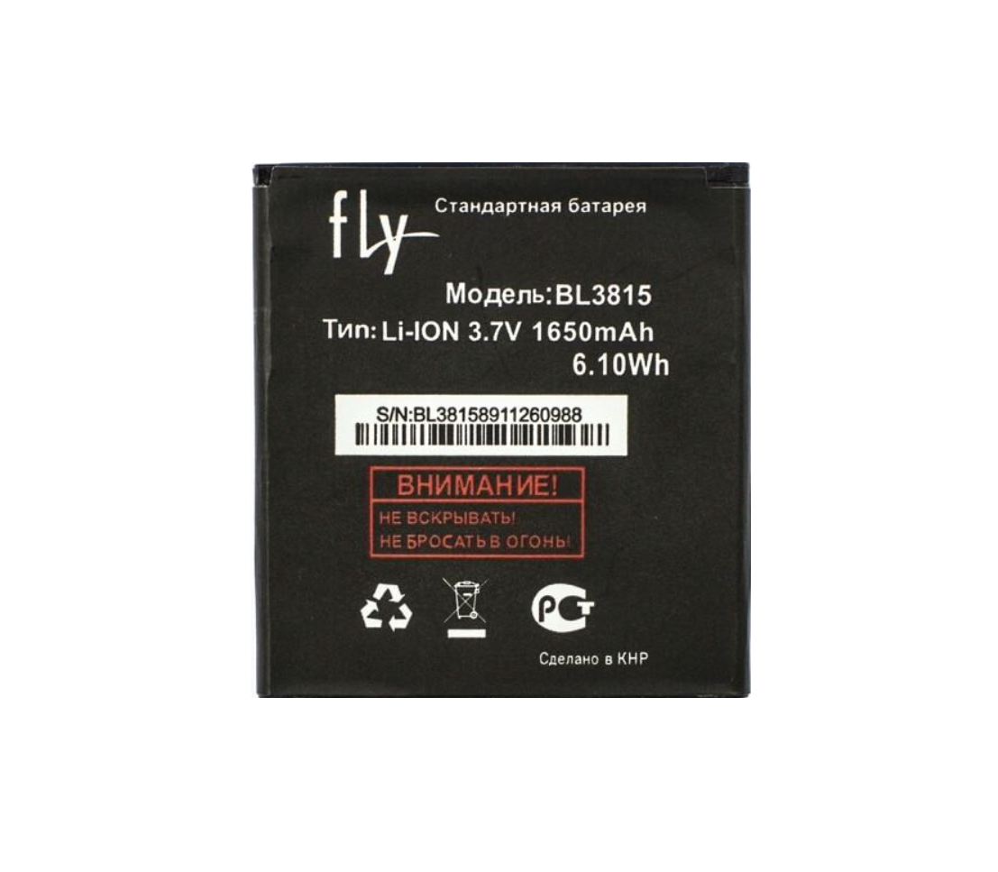 Аккумулятор для телефона FLY BL3815/IQ4407 1650 mah (740565572) Аккумулятор для телефона FLY BL3815/IQ4407 1650 mah (740565572)