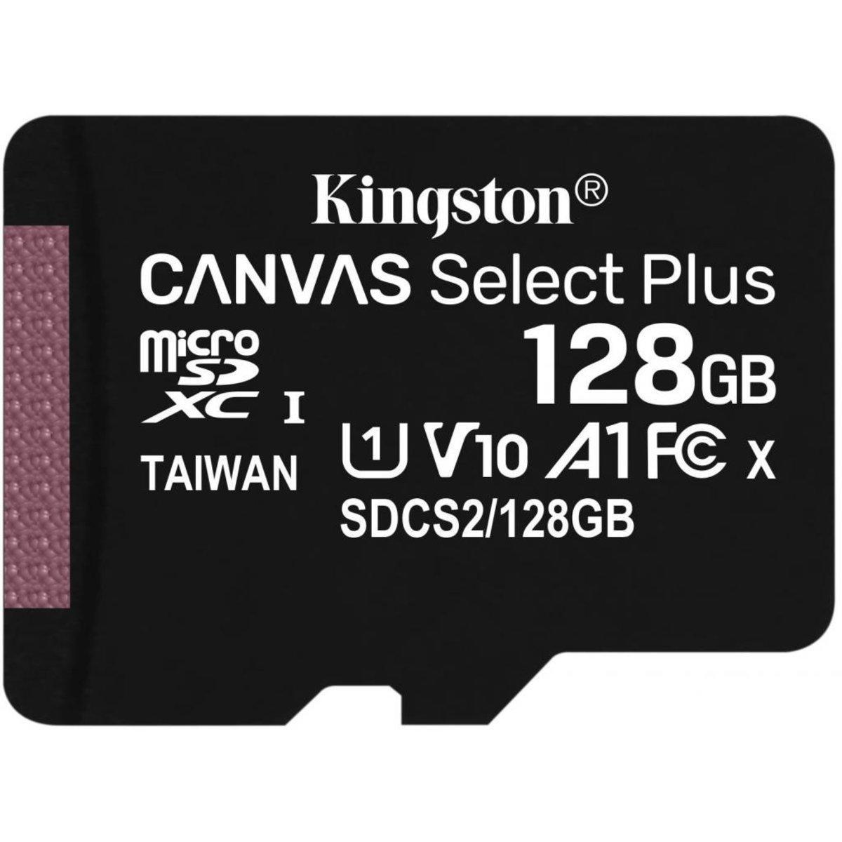 Карта пам'яті Kingston MicroSDXC UHS-I Сard With Adapter 128 GB - фото 2