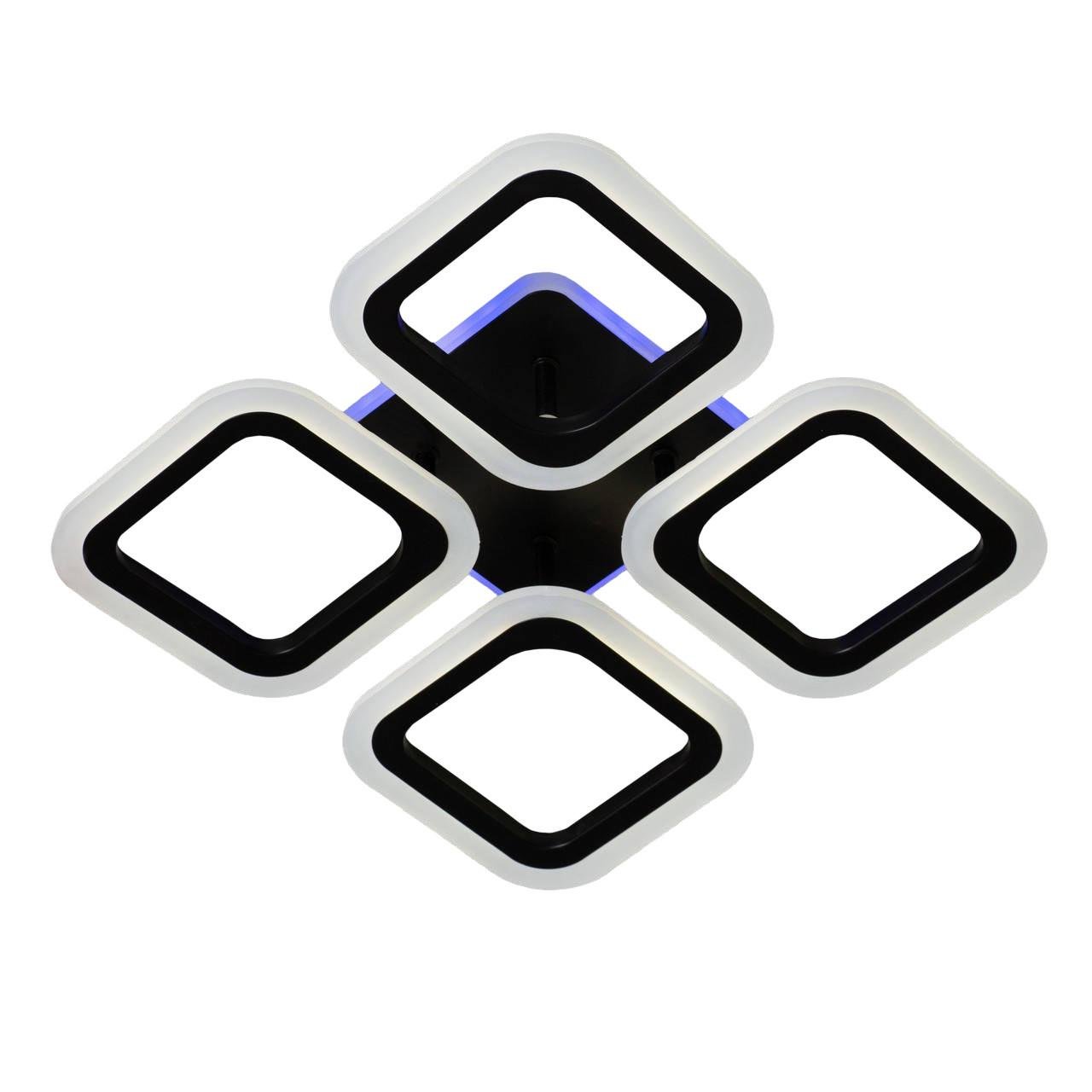 Люстра Svet SY-5330/4 BK с пультом Led 56W