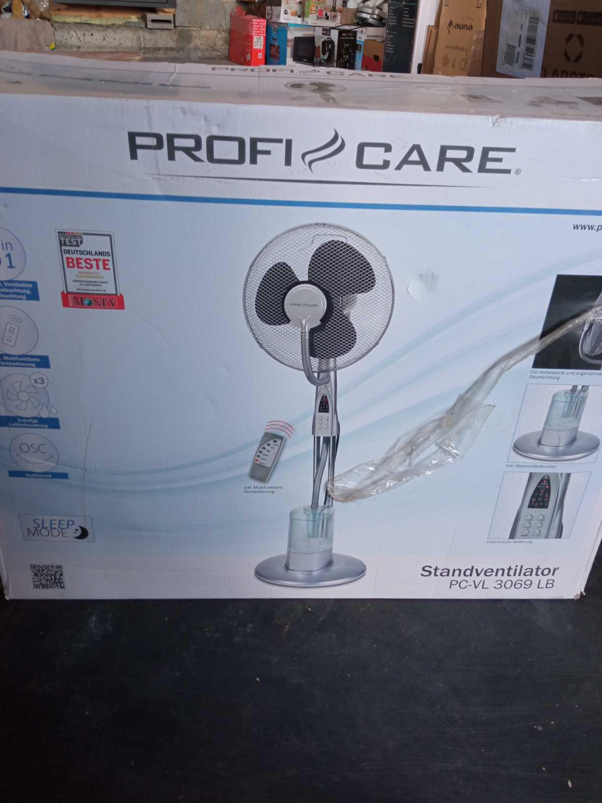 Вентилятор Profi Care 3в1 - фото 2