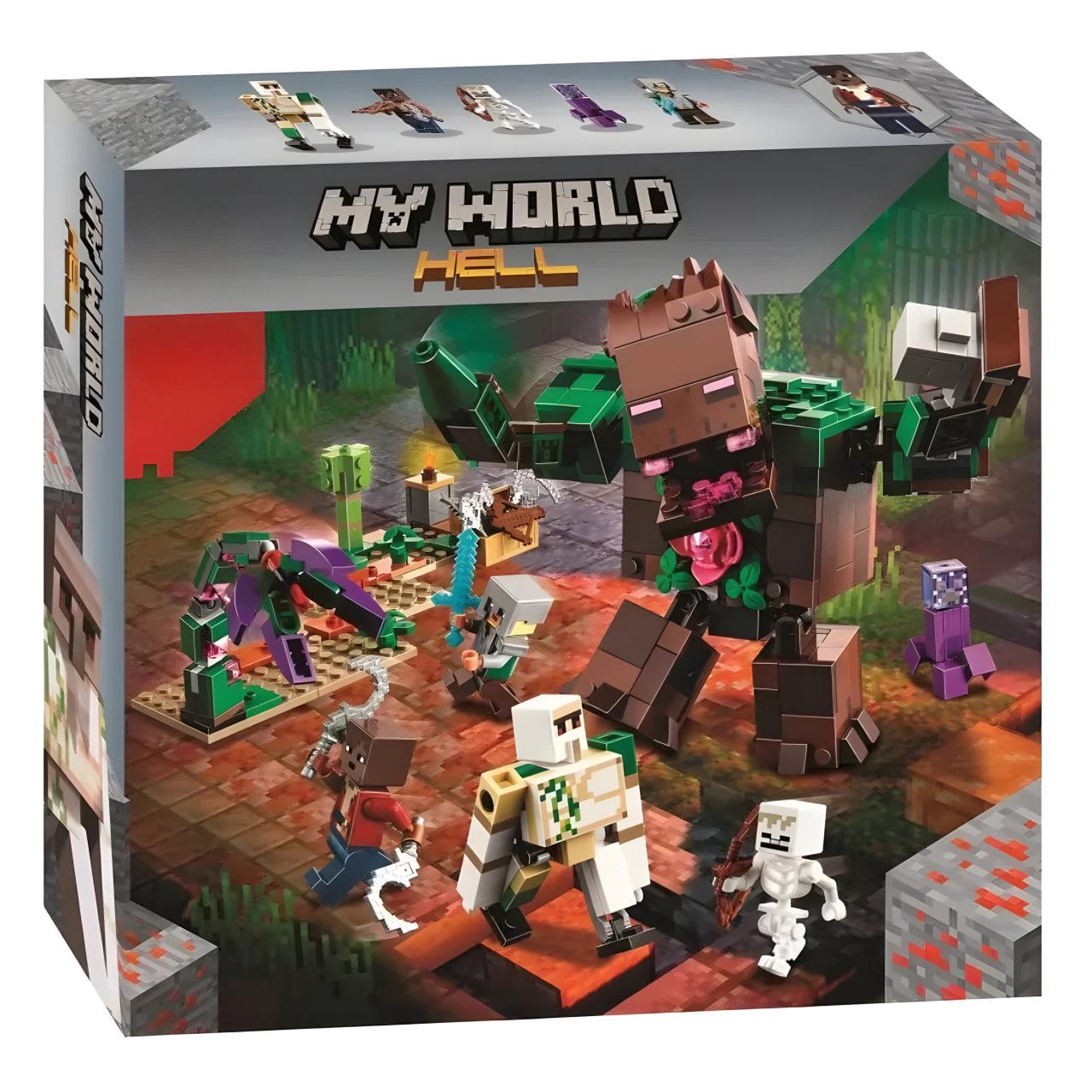 Конструктор My World Мерзость из Джунглей 489 деталей (11813) - фото 2 Конструктор My World Мерзость из Джунглей 489 деталей (11813) - фото 2