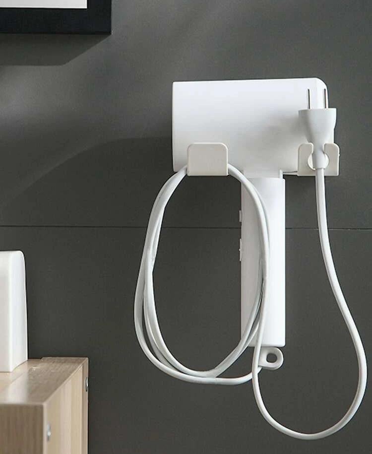 Держатель для фенов NC Home Simple Белый (110315) - фото 2 Держатель для фенов NC Home Simple Белый (110315) - фото 2