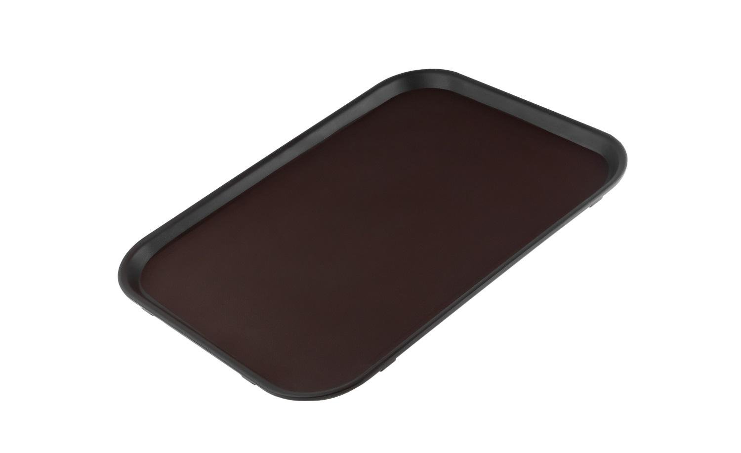 Піднос прямокутний One Chef 41х30х2 см Коричневий (201212) - фото 1