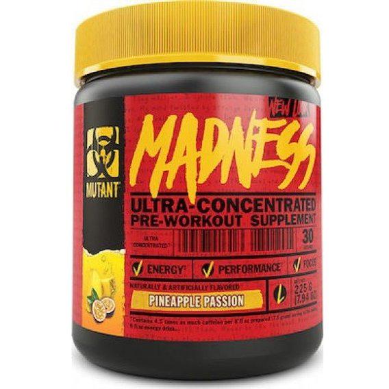 Комплекс до тренування Mutant Madness 225 г 30 servings Pineapple Passion