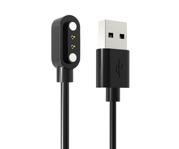 Кабель-зарядка USB для часов Haylou RS5/Solar 5 Black