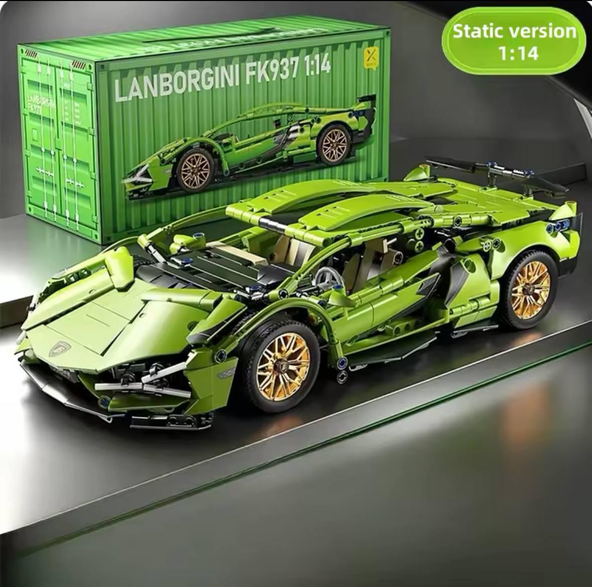 Конструктор Lamborghini для мальчиков 36х16,5х8,5 см - фото 9