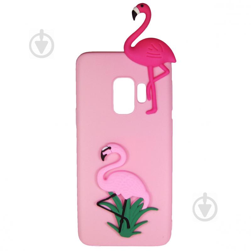 Чехол Cartoon Case 3D для Samsung G960 Galaxy S9 Фламинго (arbc6183)