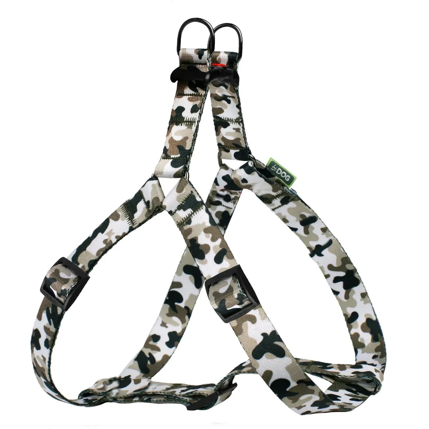 Шлея ТМ HiDog Military S обхват грудной клетки 40-56 см ширина 16 мм