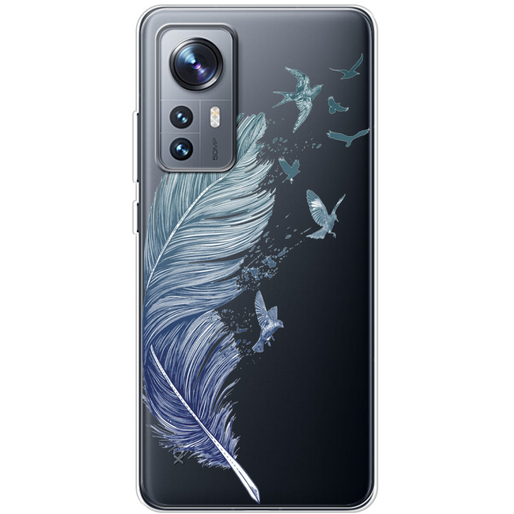 Чехол BoxFace Xiaomi 12 / 12X Feather Прозрачный силикон (44529-cc38-44529)
