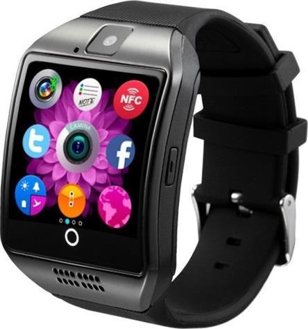 Смарт-часы телефон Q18 Bluetooth Black - фото 2