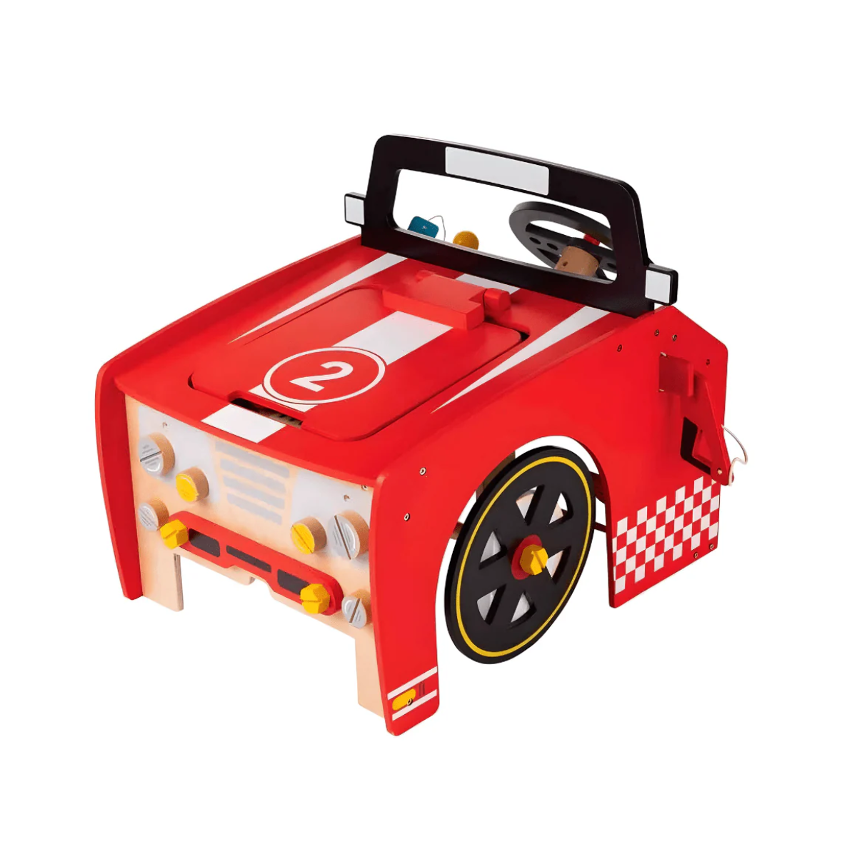 Детский деревянный игровой автомеханик Playtive Car Engine Toy 46х46х65 см (PLTV_46) Детский деревянный игровой автомеханик Playtive Car Engine Toy 46х46х65 см (PLTV_46)