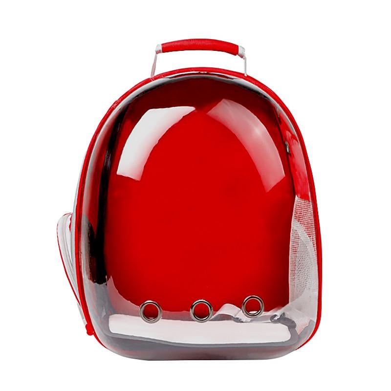Рюкзак-переноска для кошек Taotaopets 253304 Panoramic Red 35x25x42cm с иллюминатором Рюкзак-переноска для кошек Taotaopets 253304 Panoramic Red 35x25x42cm с иллюминатором