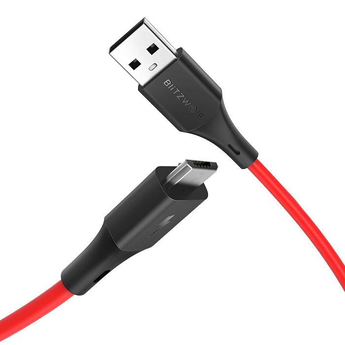 Кабель BlitzWolf BW-MC 12 micro-USB - фото 3