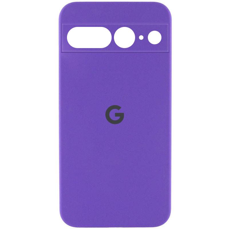 Противоударный Чехол Silicone Cover Lakshmi Full Camera (AAA) with Logo для Google Pixel 7 Pro Фиолетовый/Amethyst