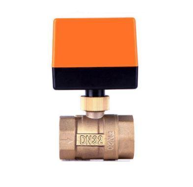 Клапан моторизованный латунный шаровой 220 В 1,25" - фото 3 Клапан моторизованный латунный шаровой 220 В 1,25" - фото 3