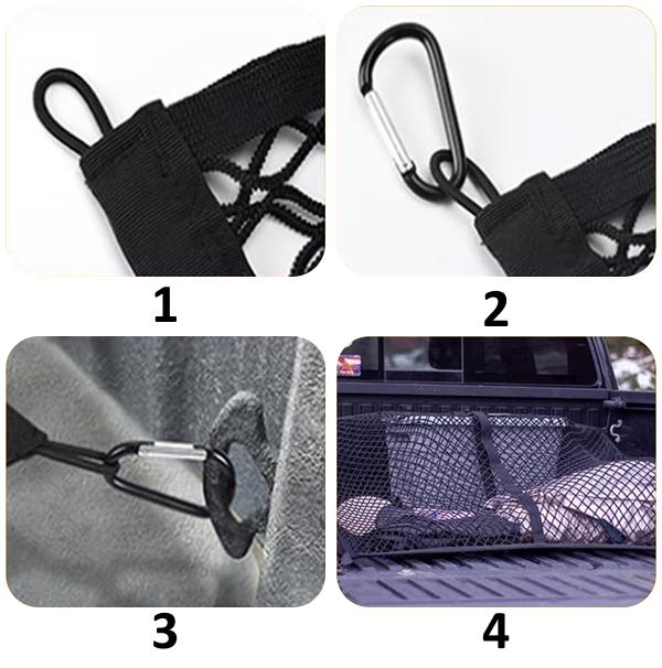 Грузовая сетка с 6 карабинами 1х1,2 м (id_3809) - фото 5