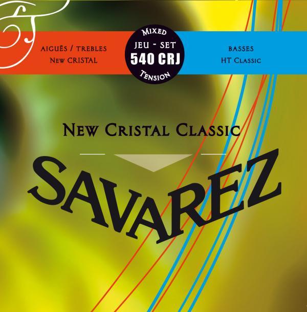 Струни для класичної гітари Savarez New Cristal Classic 540CRJ Mixed Tension (114393)