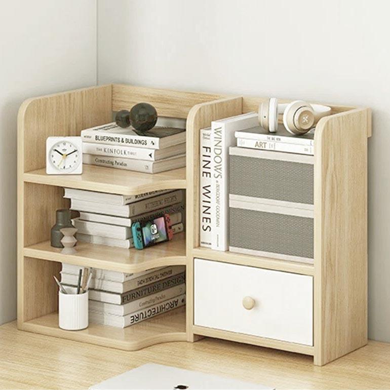 Полка-надстройка настольная из дерева Нордес бланже-зефир (АКД-01390120)