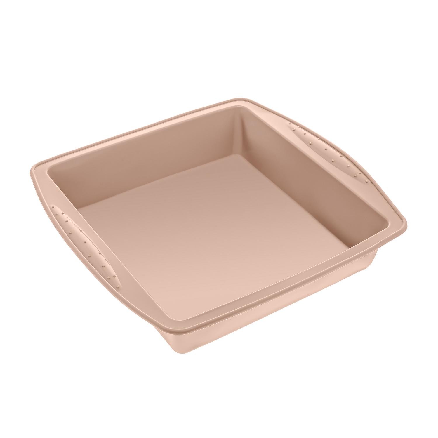 Форма для випікання 24,5x26,5 см Бежевий (87450) - фото 1 Форма для випікання 24,5x26,5 см Бежевий (87450) - фото 1